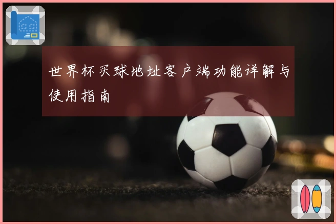 世界杯买球地址客户端功能详解与使用指南