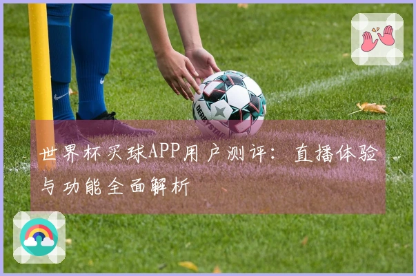 世界杯买球APP用户测评：直播体验与功能全面解析