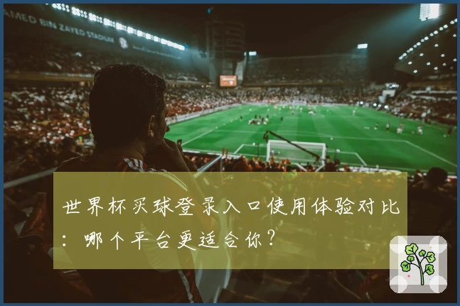 世界杯买球登录入口使用体验对比：哪个平台更适合你？